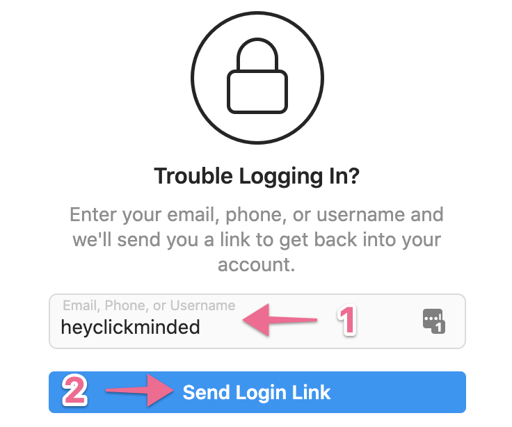 Trouble Logging in